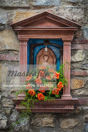 Wayside Shrine, Impruneta, Tuscany, Italy