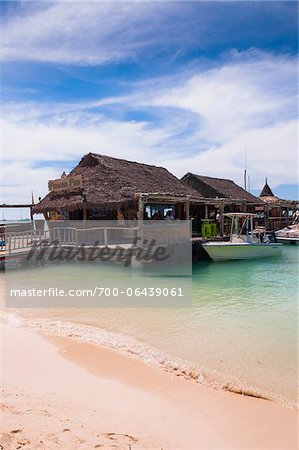 Pelican Pier at Palm Beach, Aruba, Leeward Antilles, Lesser Antilles, Caribbean