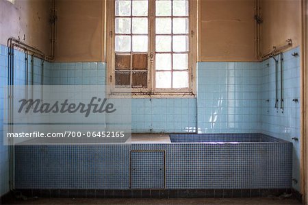 Therapeutic Baths in Abandoned Psychiatric Hospital