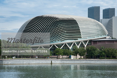 Esplanade Theatres on the Bay in Singapore