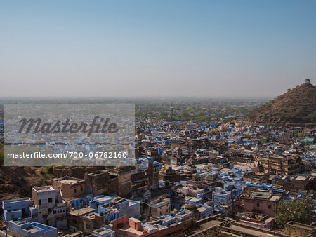 Overview of old quarter of Bundi, India Overview of old quarter of Bundi, India