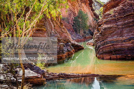 Hamersley Gorge, The Pilbara, Western Australia, Australia Hamersley Gorge, The Pilbara, Western Australia, Australia