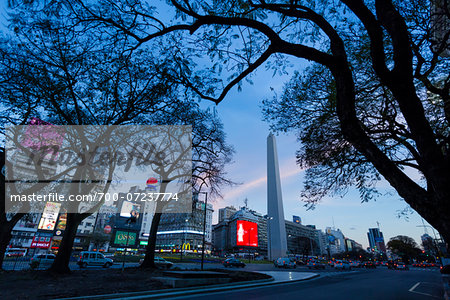 Obelisco de Buenos Aires, Plaze de la Republica, Buenos Aires, Argentina