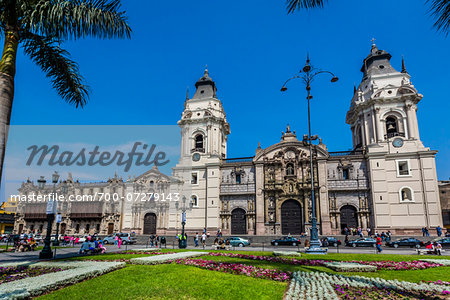 Cathedral of Lima, Plaza de Armas, Lima, Peru