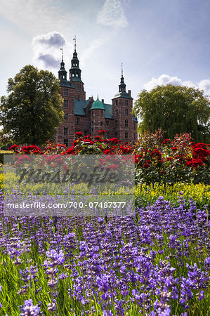 King's Garden at Rosenborg Castle, Copenhagen, Denmark