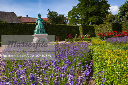 King's Garden at Rosenborg Castle, Copenhagen, Denmark