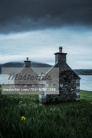 Old ruined house on the Outer Hebrides, Scotland, UK. Old ruined house on the Outer Hebrides, Scotland, UK.