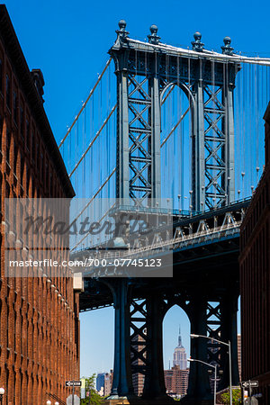 Manhattan Bridge, New York City, New York, USA Manhattan Bridge, New York City, New York, USA
