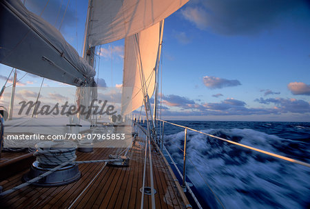Endeavour during Sailing Passage to Bermuda Endeavour during Sailing Passage to Bermuda