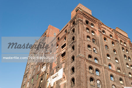 Warehouse building being converted to apartments, Williamsburg, Brooklyn, New York City, New York, USA