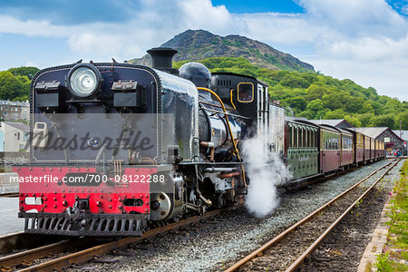 Welsh Highland Railway, Porthmadog, Gwynedd, Wales, United Kingdom