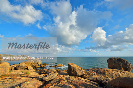 Granite Boulders on Coast, Horseshoe Bay, Bowen, Queensland, Australia