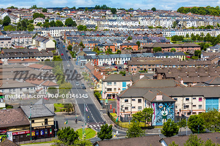Bogside, Londonderry, County Londonderry, Northern Ireland, United Kingdom