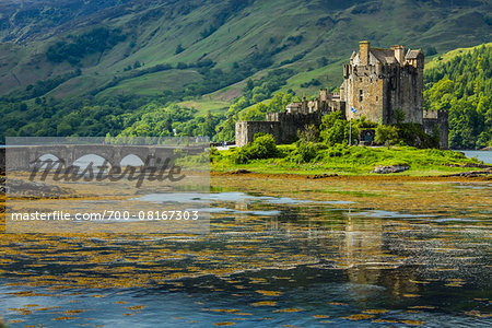 Eilean Donan Castle, Dornie, Scottish Highlands, Scotland, United Kingdom