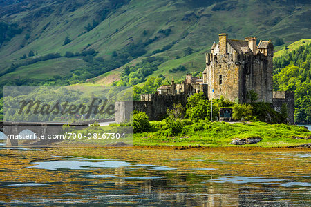 Eilean Donan Castle, Dornie, Scottish Highlands, Scotland, United Kingdom