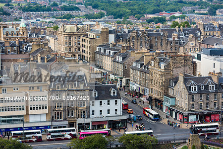 Cityscape of Edinburgh, Scotland, United Kingdom