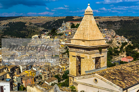 The Lower and Older Town of Ragusa Ibla, Ragusa, Sicily, Italy