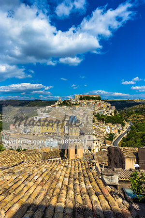 The Lower and Older Town of Ragusa Ibla, Ragusa, Sicily, Italy