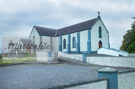 Clonfanlough Church in the village of Clonfanlough, County Offaly in Ireland