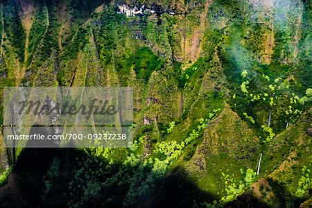 Kalalau Lookout, Waimea Canyon State Park, Kauai, Hawaii, United States.