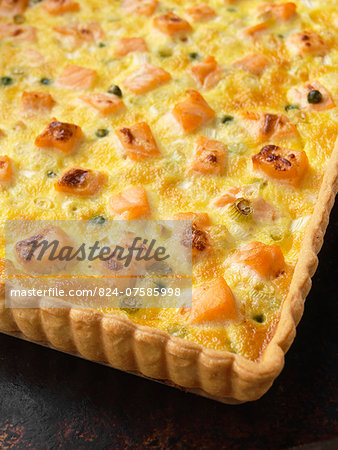 Salmon Quiche