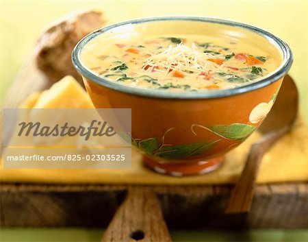 spinach and tomato soup