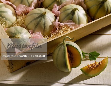 crate of melons