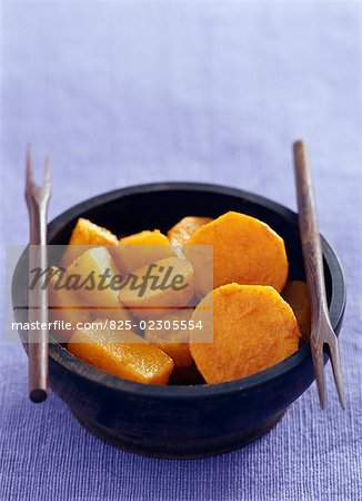 Turnip and sweet potato tajine