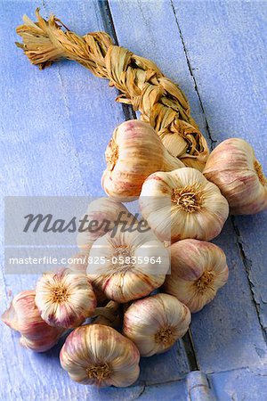 Braid of garlic