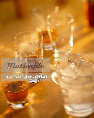 glasses of whisky glasses of whisky