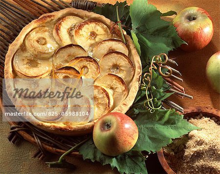 Maltese apple tart
