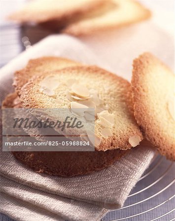 Almond Tuile cookies