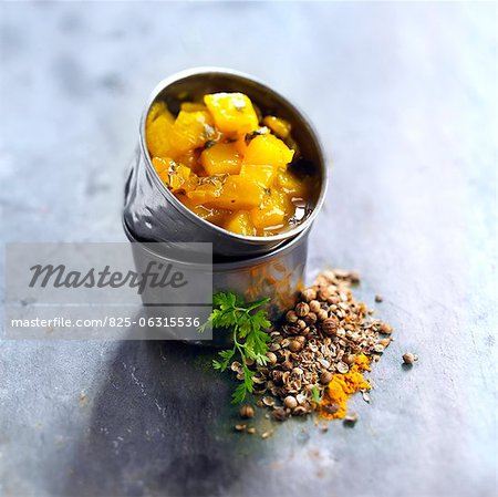 Mango and coriander chutney