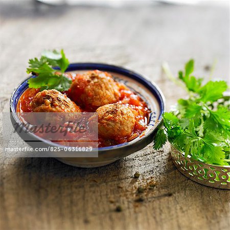 Moroccan-style shrimp balls