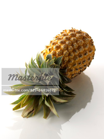 Pineapple on it's side