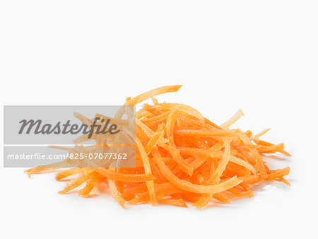 Grated carrots