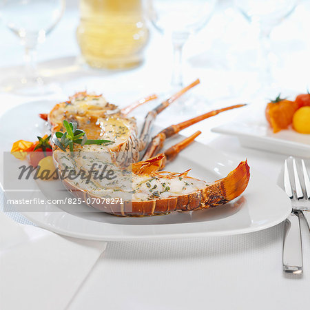 Lobster with tarragon