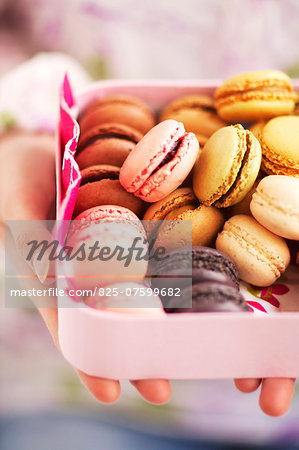 Assortment of macaroons