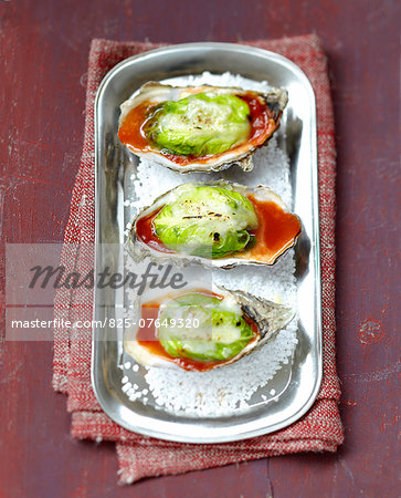 Tian-style Nustrale oysters