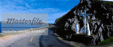 Co Kerry, Dingle Peninsula, Slea Head, View of Blasket Islands