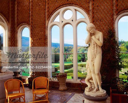 Kilruddery House, Co Wicklow, Victorian Conservatory, Autumn