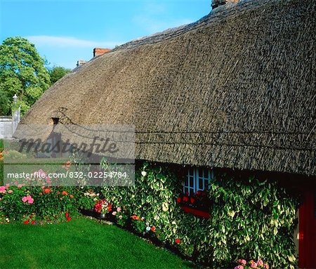 Thatched Cottages, Adare, Co Limerick, Ireland