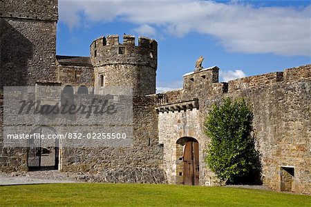 Cahir Castle, Cahir, County Tipperary, Ireland; 12th century castle and estate