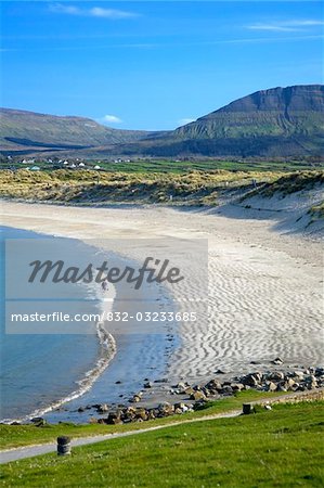 Bunduff Strand, Mullaghmore, Co Sligo, Ireland;  Long beach and popular tourist destination