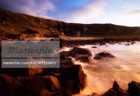 Beach at Ballintoy Co Antrim, Ireland