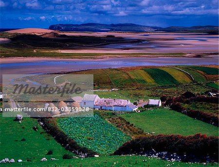 Cottages at Gortahork, Co Donegal, Ireland