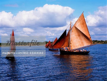 Traditional Boats, Galway Hooker, Co Donegal