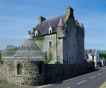 Ballygally Castle, Co Antrim, Ireland; 17Th Century Castle Built By James Shaw