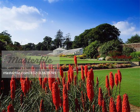 Mount Congreve, County Waterford, Ireland; Walled Garden And Greenhouse