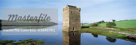 Rockfleet Castle On Clew Bay, County Mayo, Ireland